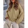 image:imageANRABESS Women Oversized Cozy Knit Sweaters 2026 Fall Fashion OutfitsYellow Tan