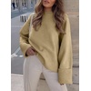 image:imageANRABESS Women Oversized Cozy Knit Sweaters 2026 Fall Fashion OutfitsYellow Tan