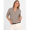 image:imageANRABESS Women Polo V Neck Lightweight Fall SweatersTan