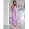 image:imageANRABESS Women Summer Sleeveless Maxi Dresses Casual Flowy Tiered SundressLilac