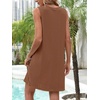 image:imageANRABESS Women Swimsuit Cover Up Summer Bathing SuitsBrown