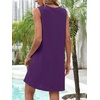 image:imageANRABESS Women Swimsuit Cover Up Summer Bathing SuitsPurple