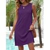 image:imageANRABESS Women Swimsuit Cover Up Summer Bathing SuitsPurple