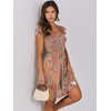 image:imageANRABESS Womens Casual Summer Dress Boho Smocked Beach Cute Teen SundressPrint Floral Colour