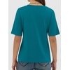 image:imageANRABESS Womens Half Sleeve TShirts Wrinkle Free TopsLake