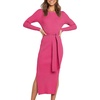 image:imageANRABESS Womens Long Sleeve Bodycon Midi Sweater Dress Fall OutfitsRose