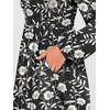 image:imageANRABESS Womens Long Sleeve Dresses Fall Smocked High Waist Babydoll DressBlack Floral