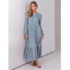 image:imageANRABESS Womens Long Sleeve Fall Flowy Maxi DressesFloral Blue