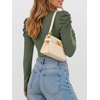 image:imageANRABESS Womens Puff Long Sleeve Shirts Fall Trendy TopsArmy Green