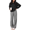 image:imageANRABESS Two Piece Sets for Women Gingham Pants Lounge SetBlack