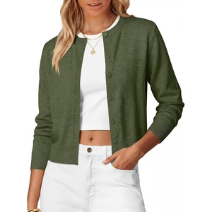 image:imageANRABESS Cardigan Sweaters for Women Button Up 2026 Fall OutfitsArmy Green