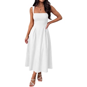 image:imageANRABESS Cocktail Dresses for Women Square NeckWhite