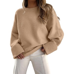 image:imageANRABESS Women Oversized Cozy Knit Sweaters 2026 Fall Fashion OutfitsLight Yellow