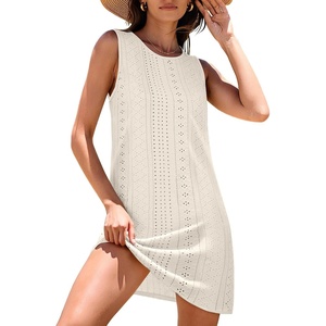 image:imageANRABESS Women Swimsuit Cover Up Summer Bathing SuitsOffwhite