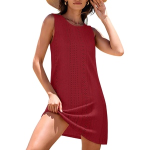 image:imageANRABESS Women Swimsuit Cover Up Summer Bathing SuitsRed