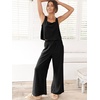 image:imageANRABESS 2 Piece Linen Set for Women Summer OutfitsBlack