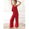 image:imageANRABESS 2 Piece Linen Set for Women Summer OutfitsRed
