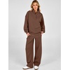image:imageANRABESS 2 Piece Set for Women Fall Outfits SweatsuitsBrown