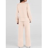 image:imageANRABESS 2 Piece Set for Women Lounge Airport Fall OutfitsApricot