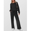 image:imageANRABESS 2 Piece Set for Women Lounge Airport Fall OutfitsBlack
