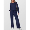 image:imageANRABESS 2 Piece Set for Women Lounge Airport Fall OutfitsNavy Blue