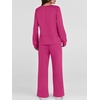 image:imageANRABESS 2 Piece Set for Women Lounge Airport Fall OutfitsRose Red