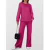image:imageANRABESS 2 Piece Set for Women Lounge Airport Fall OutfitsRose Red