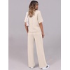 image:imageANRABESS 2 Piece Sets for Women Travel Airport OutfitsApricot