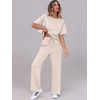 image:imageANRABESS 2 Piece Sets for Women Travel Airport OutfitsApricot