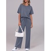 image:imageANRABESS 2 Piece Sets for Women Travel Airport OutfitsDeep Gray