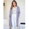 image:imageANRABESS Cardigan Sweater for Women 2026 Fall OutfitsPurple Gray