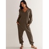 image:imageANRABESS Jumpsuits for Women 2026 Fall Pajamas OutfitsBrown