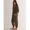 image:imageANRABESS Jumpsuits for Women 2026 Fall Pajamas OutfitsBrown