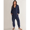 image:imageANRABESS Jumpsuits for Women 2026 Fall Pajamas OutfitsDeep Blue