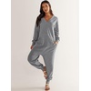 image:imageANRABESS Jumpsuits for Women 2026 Fall Pajamas OutfitsGrey