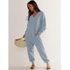 image:imageANRABESS Jumpsuits for Women 2026 Fall Pajamas OutfitsSky