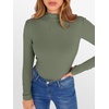 image:imageANRABESS Long Sleeve Shirts for Women Mock Neck TopsSage Green