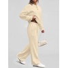 image:imageANRABESS Lounge Matching Set for Women 2 Piece Sets Sweatsuits Fall OutfitsApricot