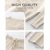 image:imageANRABESS Lounge Sets for Women 2 Piece Fuzzy Pajama SetBeige