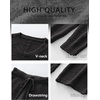 image:imageANRABESS Lounge Sets for Women 2 Piece Fuzzy Pajama SetBlack