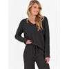 image:imageANRABESS Lounge Sets for Women 2 Piece Fuzzy Pajama SetBlack