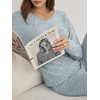 image:imageANRABESS Pajamas for Women Set Comfy 2 Piece Lounge OutfitsSky Blue
