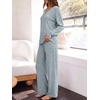 image:imageANRABESS Pajamas for Women Set Comfy 2 Piece Lounge OutfitsSky Blue