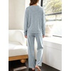 image:imageANRABESS Pajamas for Women Set Comfy 2 Piece Lounge OutfitsSky Blue