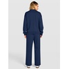 image:imageANRABESS Sweatsuit for Women 2 Piece Outfits Half Zip Lounge SetNavy Blue