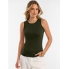 image:imageANRABESS Tank Tops for Women 2026 Summer Sleeveless SweaterArmy Green