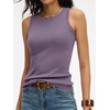 image:imageANRABESS Tank Tops for Women 2026 Summer Sleeveless SweaterGrey Purple