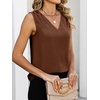 image:imageANRABESS Tank Tops for Women Sleeveless Business Casual Dressy BlouseCoffee