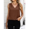 image:imageANRABESS Tank Tops for Women Sleeveless Business Casual Dressy BlouseCoffee