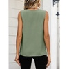 image:imageANRABESS Tank Tops for Women Sleeveless Business Casual Dressy BlouseLight Green